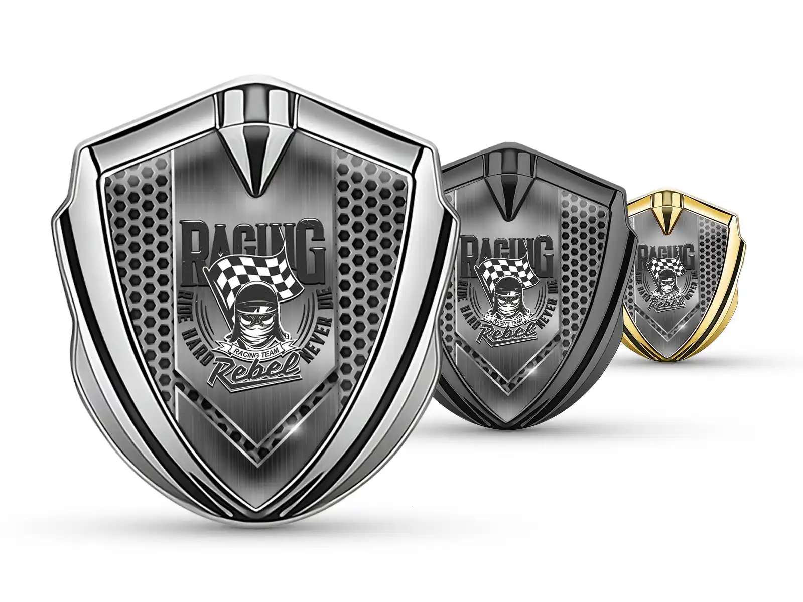 Custom Metal Emblems Minimal Modern